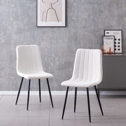 IRIS KRZESŁO TAPICEROWANE ECRU WELUR na Arena.pl