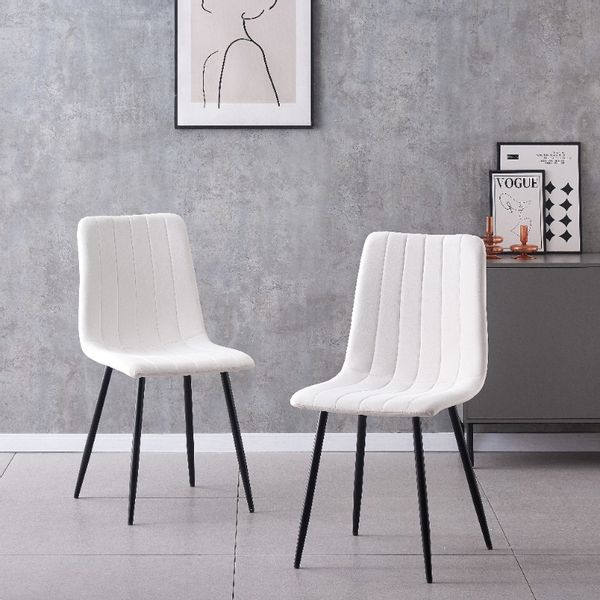 IRIS KRZESŁO TAPICEROWANE ECRU WELUR zdjęcie 3