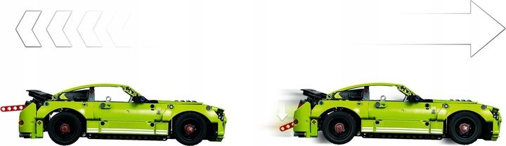 LEGO Technic Samochód Ford Mustang Shelby GT500 zdjęcie 11
