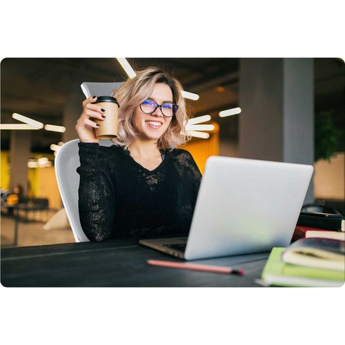 Fotel biurowy z mikrosiatki Sofotel Formax szary na Arena.pl