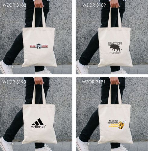 Eko Torba z nadrukiem PREZENT DOBRY DZIK na Arena.pl