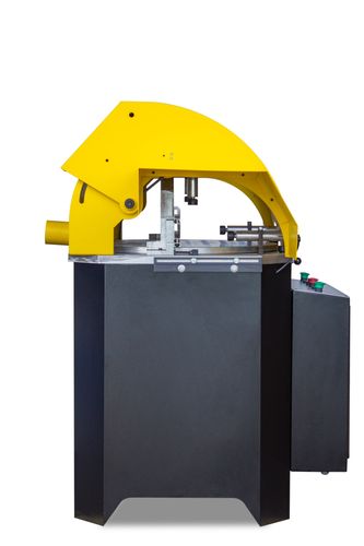 Półautomatyczna przecinarka Piła tarczowa do cięcia profili 4kW ze stołami na Arena.pl