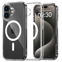 2 x Tech-Protect Flexair Hybrid Magsafe Etui do iPhone 16 Plus Przezroczyst