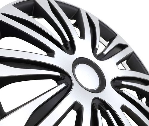 Zestaw kołpaków Spider 14" - czarny / srebrny na Arena.pl