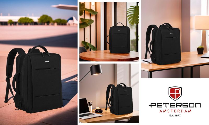 plecak ptn 77705-8209 black zdjęcie 3