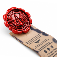 Purity Seal Blood Angels | 8 cm | Metal Żywica | Przypinka | Warhammer 40k