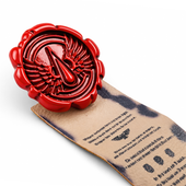 Purity Seal Blood Angels | 8 cm | Metal Żywica | Przypinka | Warhammer 40k