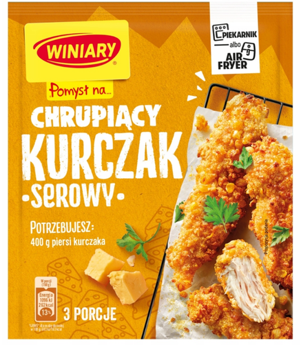 WINIARY POMYSŁ NA CHRUPIĄCY KURCZAK SEROWY 70G na Arena.pl