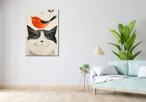 Obraz 70x100cm Pyzaty Przyjaciel na Arena.pl