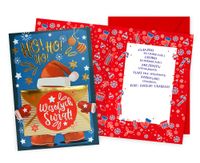 Karnet Boże Narodzenie - Ho Ho Ho Wesołych Świąt