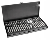 BITY KOŃCÓWKI IMBUS TORX SPLINE 40SZT ZESTAW HOGERT