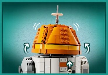 75416 - lego star wars - droid astromechaniczny chopper (c1-10p)™ na Arena.pl