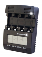 EverActive Ładowarka do akumulatorów AA AAA z wyświetlaczem NC-3000