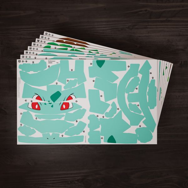 Puzzle 3D Spin Master Pokémon Bulbasaur 195 elementów papier zdjęcie 3
