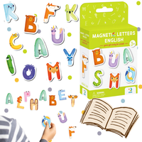 Zestaw Magnesów ”Alfabet” Zwierzątka Nauka Poprzez Zabawę Dla Najmłodszych