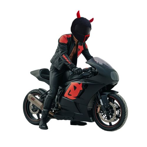 Czapka na kask Devil Rider na Arena.pl