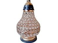 Znicz  lampion KARAFA VIP ZŁOTO+WKŁAD 5 DNI