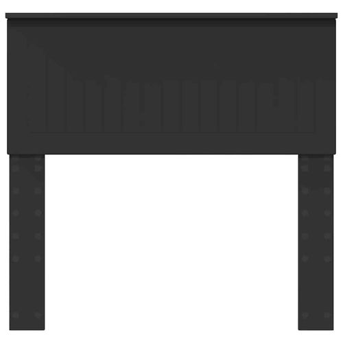 Zagłówek Z zagłówkiem Czarny Dąb 90 cm Materiał drewnopochodny na Arena.pl