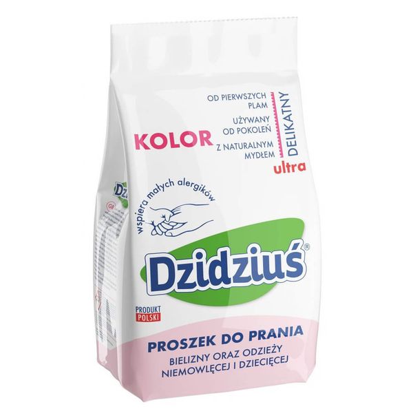 DZIDZIUŚ Proszek do prania 1,5 kg - kolor zdjęcie 1