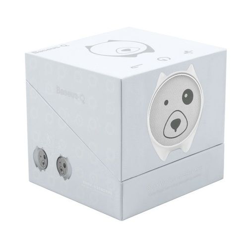Bezprzewodowy głośnik Bluetooth Baseus Dogz E06 - biały na Arena.pl
