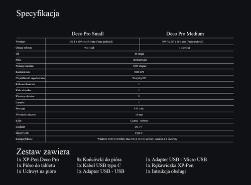Tablet graficzny XP-Pen Deco Pro S na Arena.pl