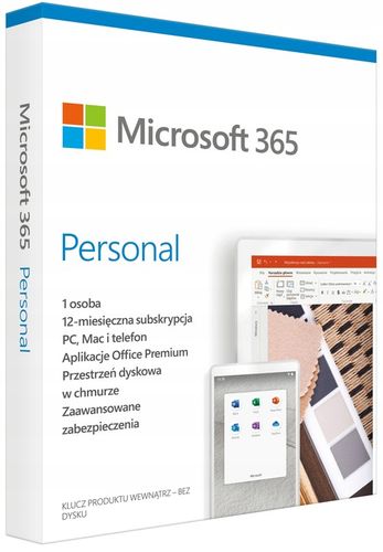 Microsoft 365 Personal PL 1Y 1U Win/Mac QQ2-01434 na Arena.pl