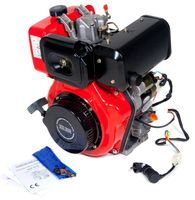 Silnik DIESEL 186F 9,5KM ZAGĘSZCZARKA KIPOR ESTART