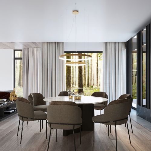 Plafon RIO 55 złoty LED 3000K na Arena.pl