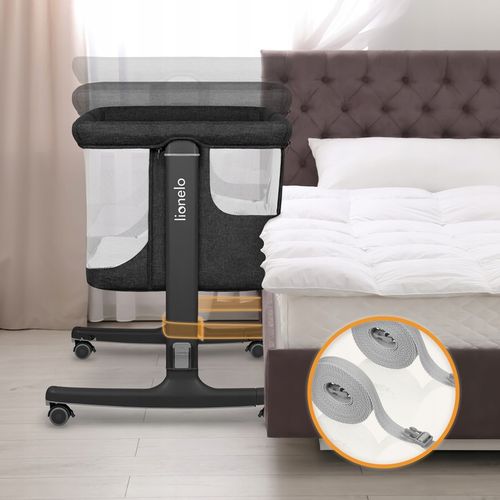 Łóżeczko dostawne dziecięce + kojec Lionelo Aurora + Otulacz bambusowy na Arena.pl