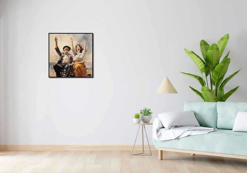 Plakat 60x60cm Chwile Radości zdjęcie 4