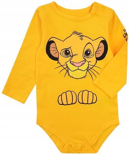BODY KRÓL LEW BAWEŁNIANE dł rękaw 80 R078E na Arena.pl
