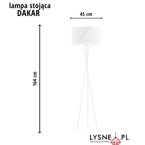 Lampa podłogowa DAKAR trójnóg na Arena.pl