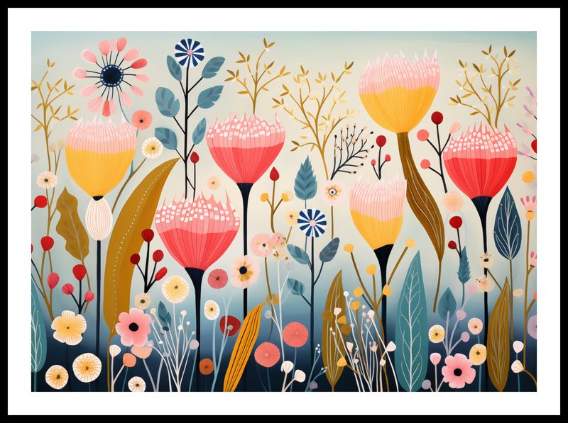 Plakat 70x50cm Ogród Marzeń zdjęcie 3