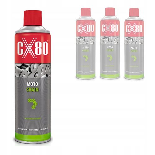 SMAR DO ŁAŃCUCHÓW MOTO CHAIN 500ml CX-80 PREPARAT na Arena.pl