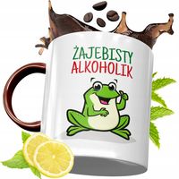 Kubek Bordowy Dla Alkoholika Na Urodziny Prezent Z Nadrukiem Ze Zdjęciem