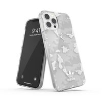 adidas or snapcase camo iphone 12 promax przezroczysty/biały 43706