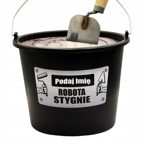 WIADRO MAJSTRA prezent dla budowlańca murarza na 18-99 urodziny faceta na Arena.pl