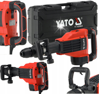YATO MŁOT WYBURZENIOWY UDAROWY SDS MAX 1700W HEX 28MM 40J HEAVY DUTY