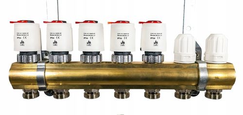 SIŁOWNIK TERMOELEKTRYCZNY DO ROZDZIELACZA ZAWORU GWINT M30 x 1,5 230V NC na Arena.pl