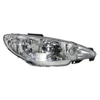 REFLEKTOR LAMPA PRAWA PEUGEOT 206 CC 2001 2002 2003 2004 2005 2006 2007