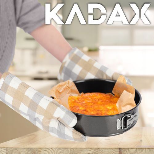 TORTOWNICA OKRĄGŁA FORMA BLACHA DO PIECZENIA 28cm na Arena.pl