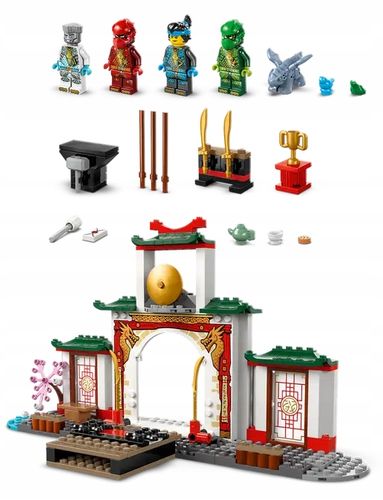 71831 - lego ninjago - świątynia spinjitzu ninja na Arena.pl