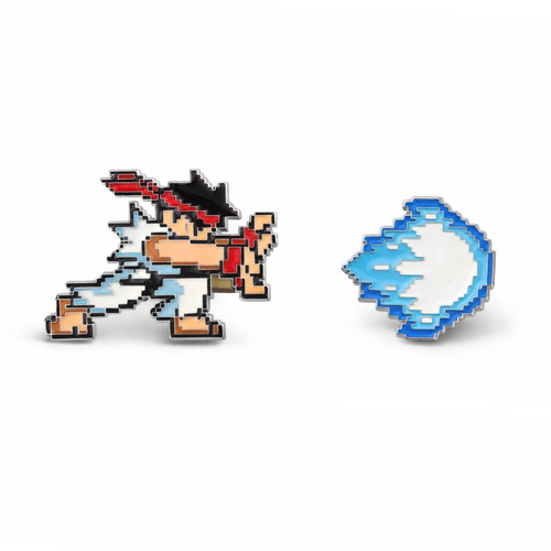 Ryu | 4 cm | Przypinka | Street Fighter na Arena.pl