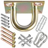 Zestaw mocowanie uchwyt hak polski montażowy mocny do hamaka huśtawki kokon