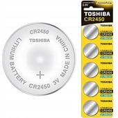 Bateria CR2450 litowa Toshiba blister x 5
