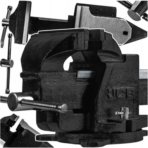 IMADŁO STOŁOWE ŚLUSARSKIE STALOWE Z KOWADŁEM 125MM DWUSZCZĘKOWE na Arena.pl