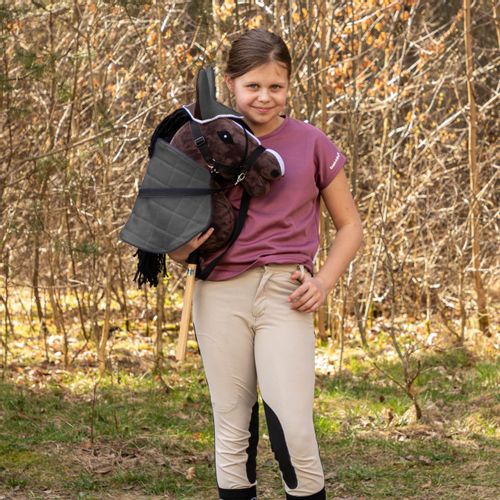 Derka i Nauszniki Skippi dla Hobby Horse - Szary i Brąz na Arena.pl
