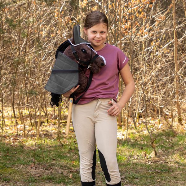 Derka i Nauszniki Skippi dla Hobby Horse - Szary i Brąz zdjęcie 3