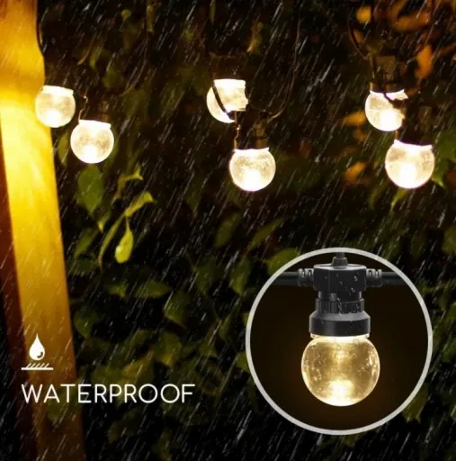 GIRLANDA LAMPKI SIECIOWE SZNUR 8M 10Żar na TARAS L zdjęcie 4