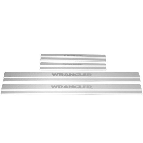 Listwa progowa JEEP WRANGLER MK3 JK Stal nierdzewna 304 mat 4szt na Arena.pl